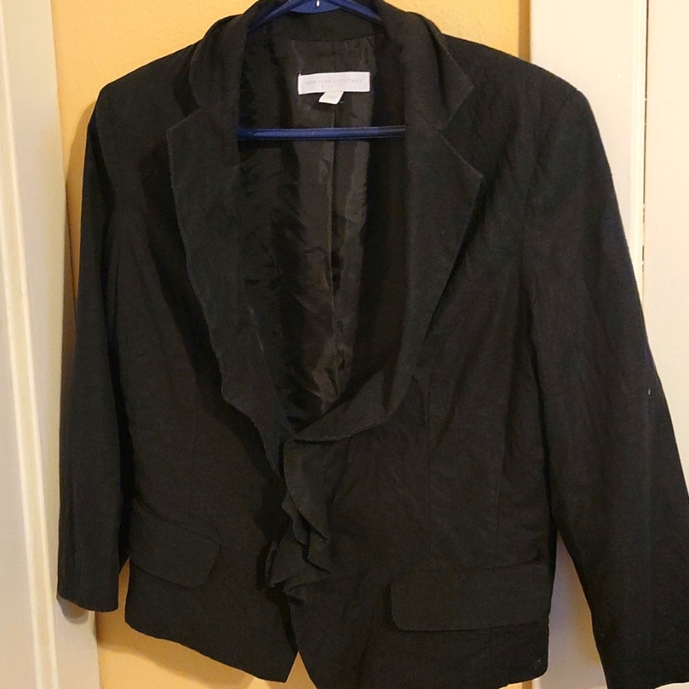 Ny & Co Linen Blazer
